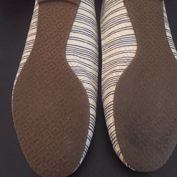 Tory Burch Reva Ballet Printed Vitraux Snake Print - Picture 4 of 5